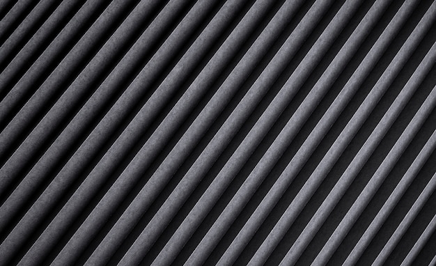 Black striped texture, dark ribbed metal background