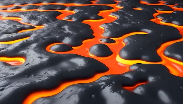 a black surface with a black surface that has a fire inside of it