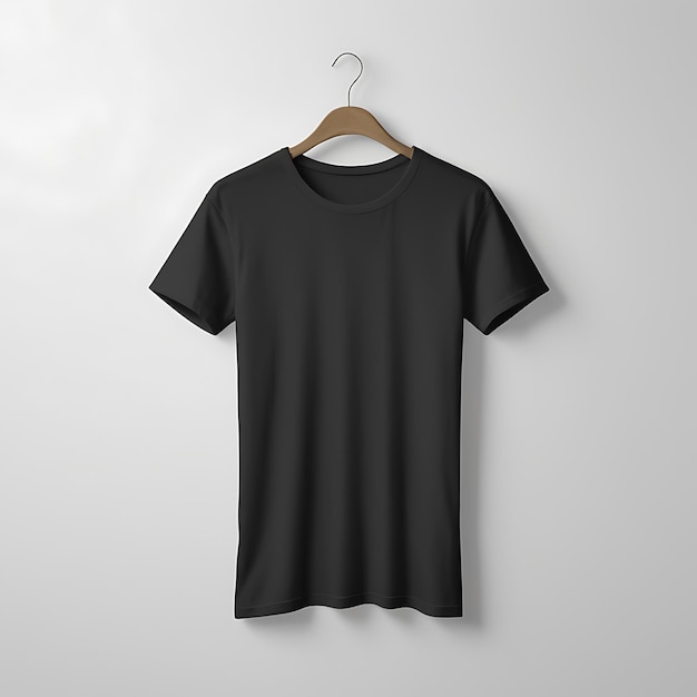 Black t shirt template