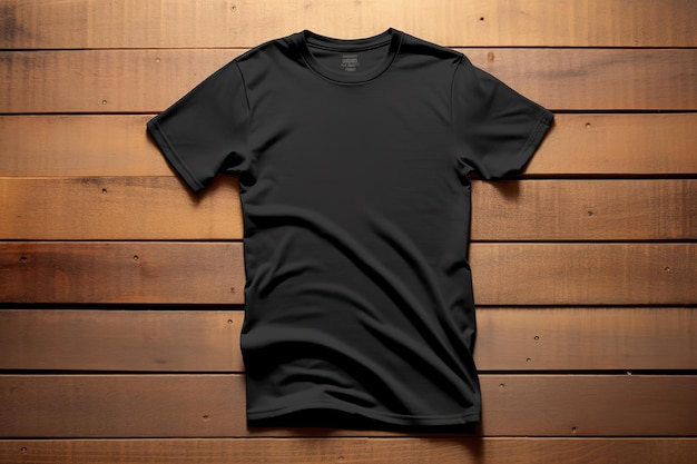 black t shirt for your designs mockup t shirt mockup