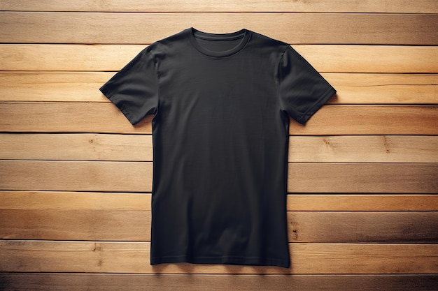 black t shirt for your designs mockup t shirt mockup