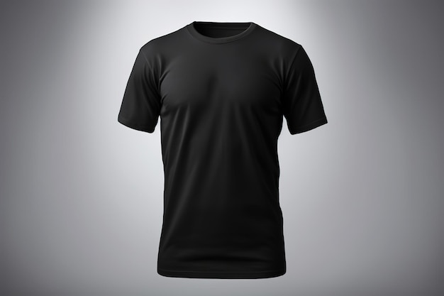 black t shirt for your designs mockup t shirt mockup