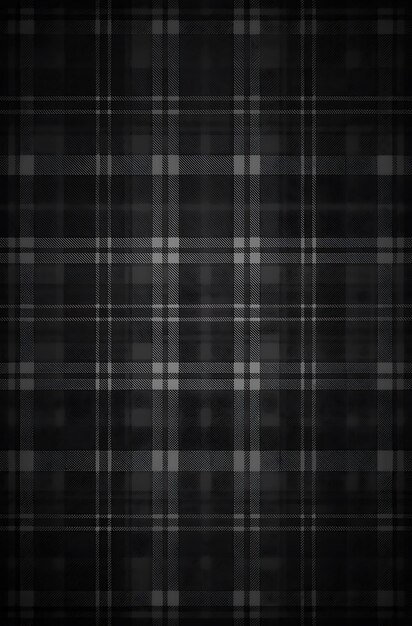 Black tartan check background