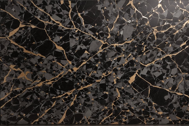 Black Terrazzo Texture Terrazzo Texture Background Terrazzo Mosaic Tiles Terrazzo Marble Background Terrazzo Tiles Texture AI Generative