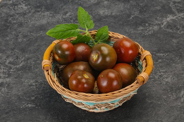 Black tomato tasty fresh Kumato