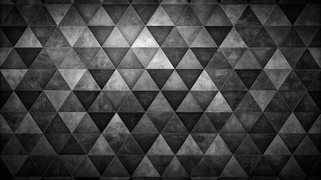 Photo black triangular abstract background grunge surface