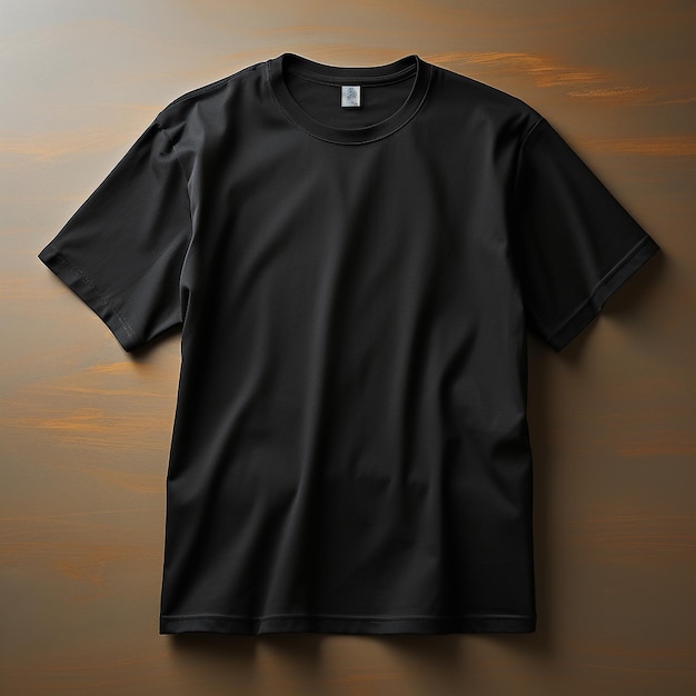 black tshirt mockup