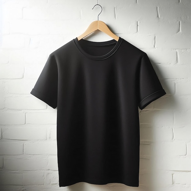 Black TShirt Mockup