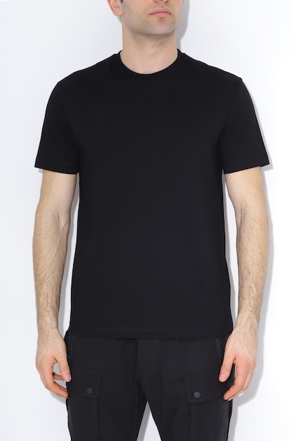 Black tshirts with copy space