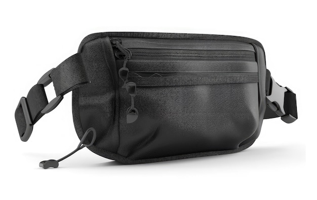 Black waist bag