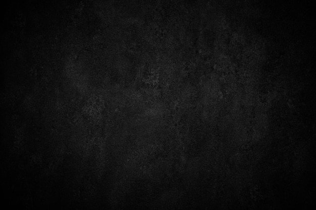 Black wall texture rough background dark concrete floor or old grunge background with black