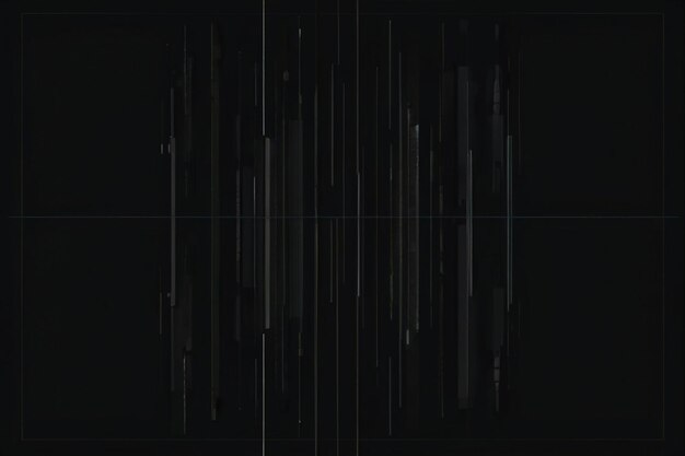 a black wall with a line of lines on it