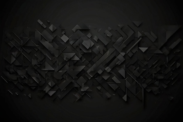 a black wall with a lot of black squares on it