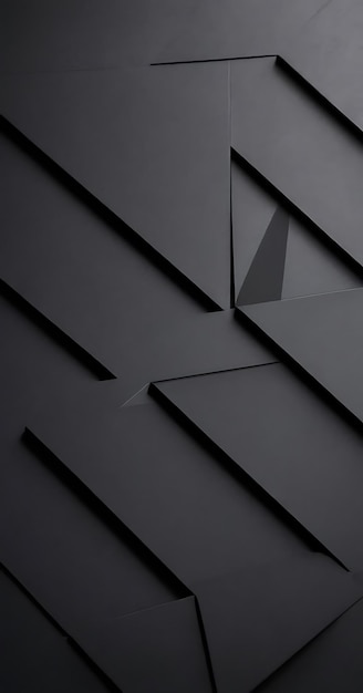 Photo a black wall with a square shaped design that says broken