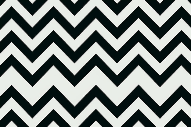 a black and white background with a zigzag pattern