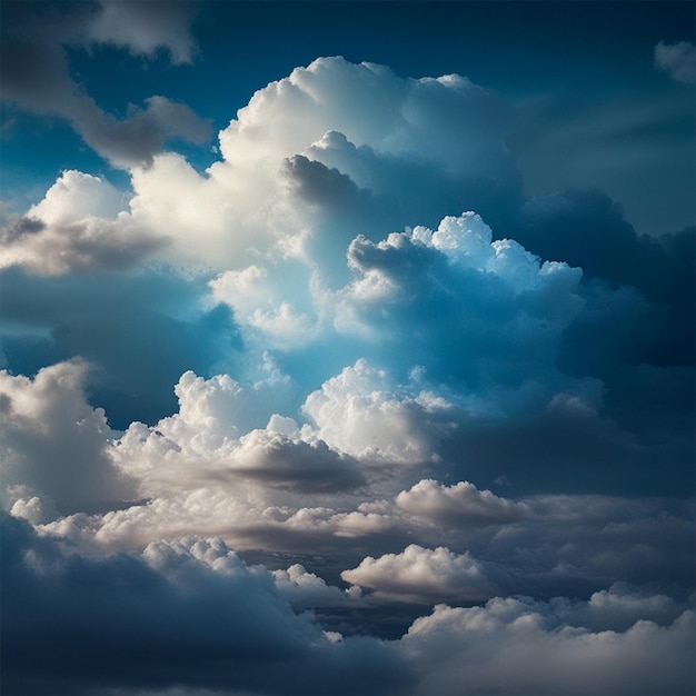 Black And White Cloud On Sky