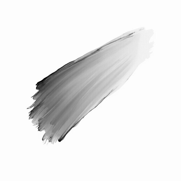 Photo a black and white drawing of a feathered feather