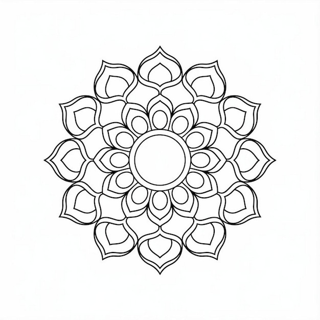 a black and white drawing of a flower with the word quot the quot sun quot on it