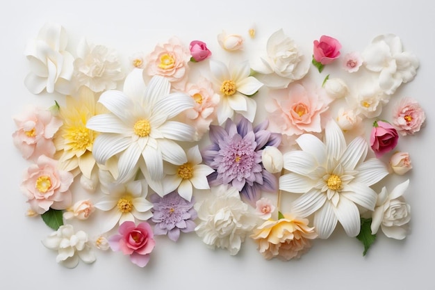 A black and white floral design on a white background