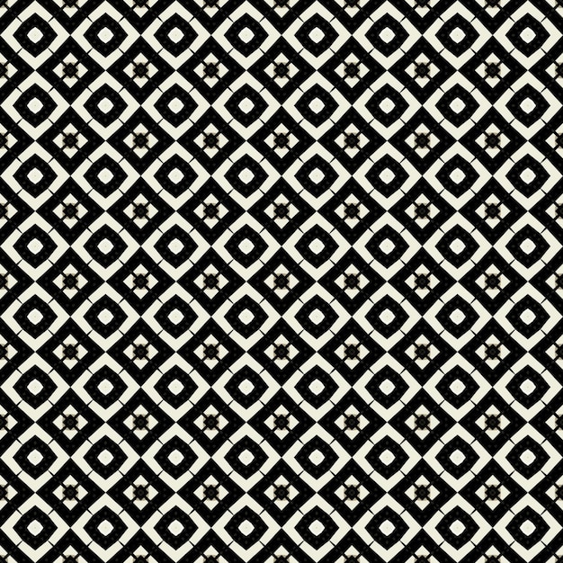 Black and white geometric pattern with a cross.