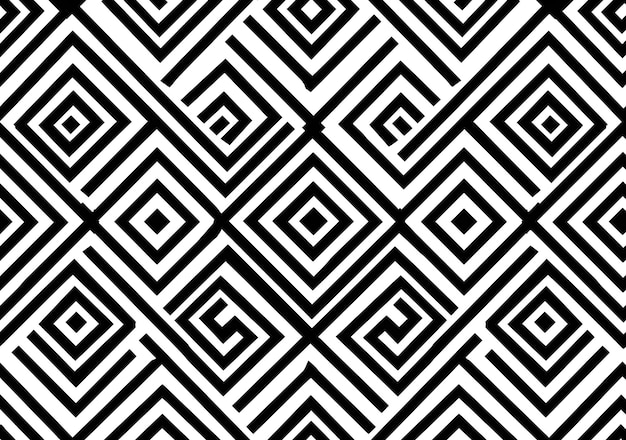 black and white geometric pattern with the letter g on it