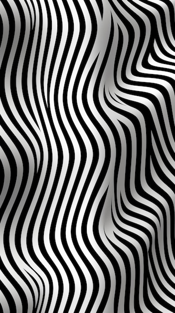 black and white geometric pattern with a lot of lines