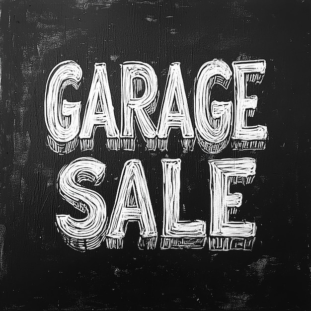 Black and White Graffiti Fonts with the Word Sale