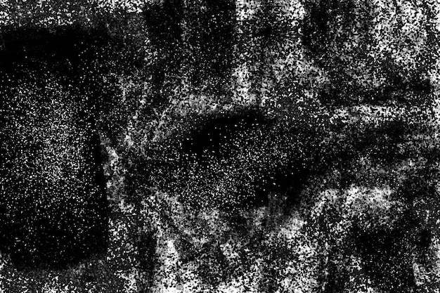 Black and white grunge Distress overlay texture Abstract surface dust and rough dirty wall backgro