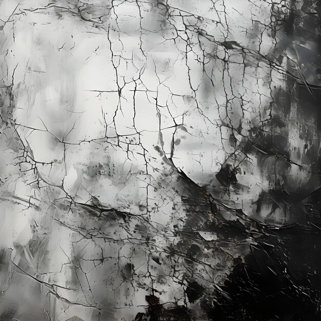 Black and white grunge texture background