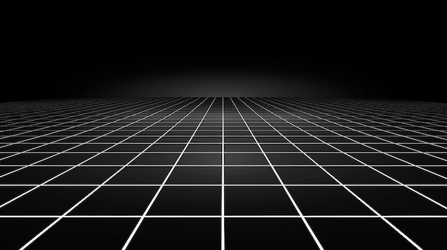 a black and white image of a floor with lines that say  light