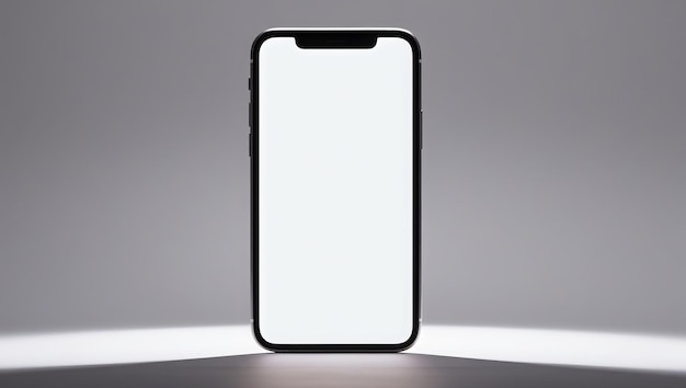 a black and white iphone with a black case that says quot iphone quot