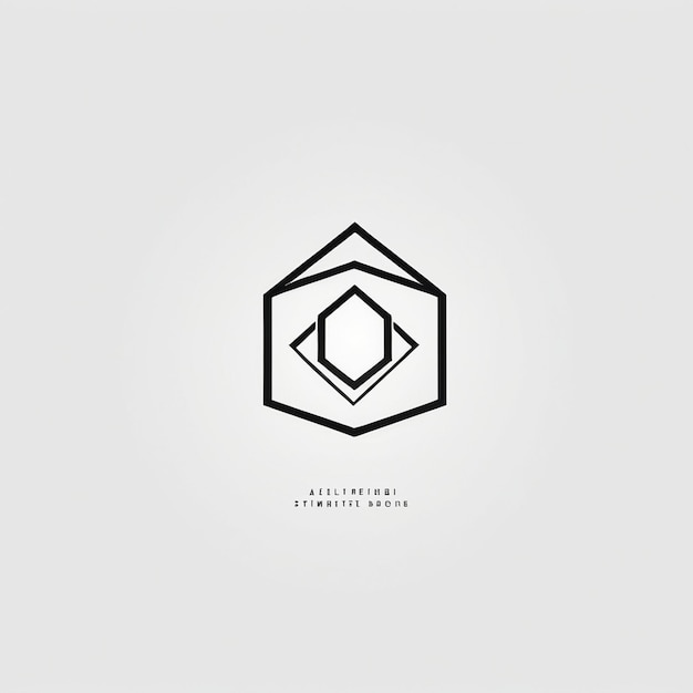 a black and white logo for a diamond and a diamond