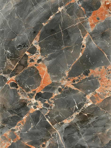 a black and white marble surface with a black and white pattern