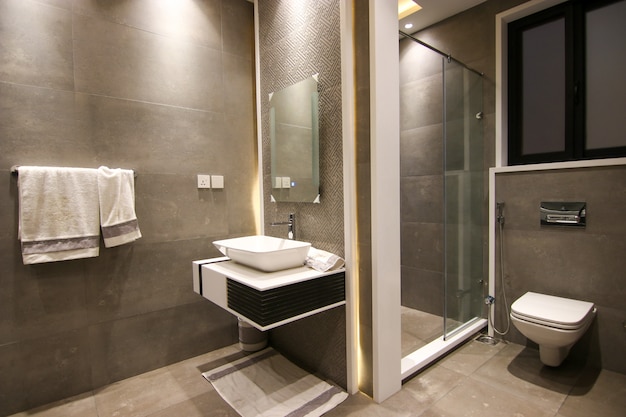 Black and White Modern and Latest Washroom