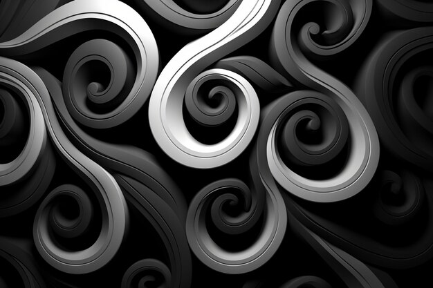 Photo black and white pattern images background and copy space