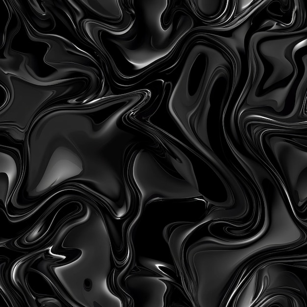 Photo a black and white photo of a black and white abstract background