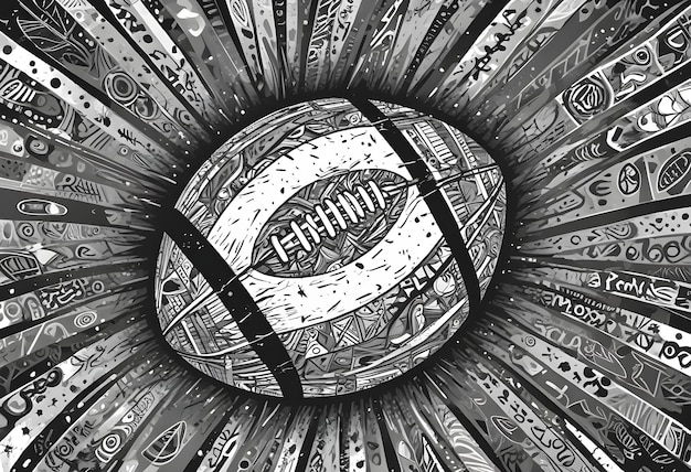 Photo a black and white photo of a circle with the word  energy  on it