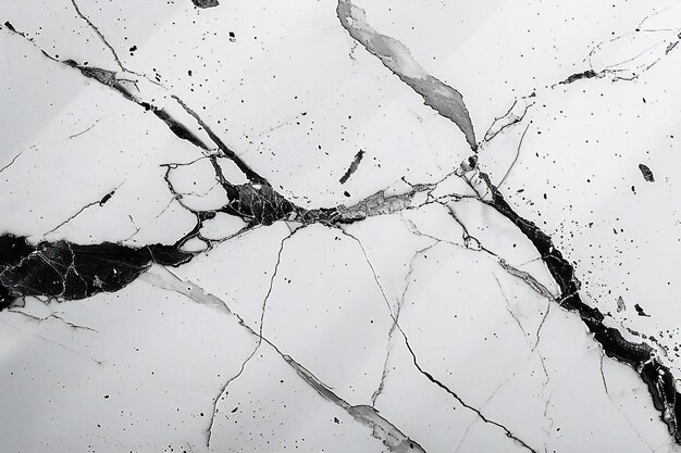 Photo a black and white photo of a cracked surface with a black and white image of a cracked surface