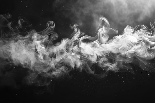 a black and white photo of smoke with the word smoke on it