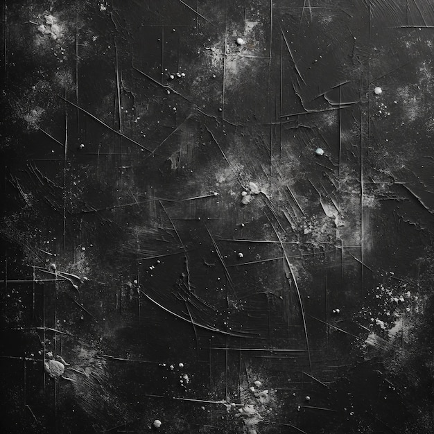 A black and white photo of stars and galaxy