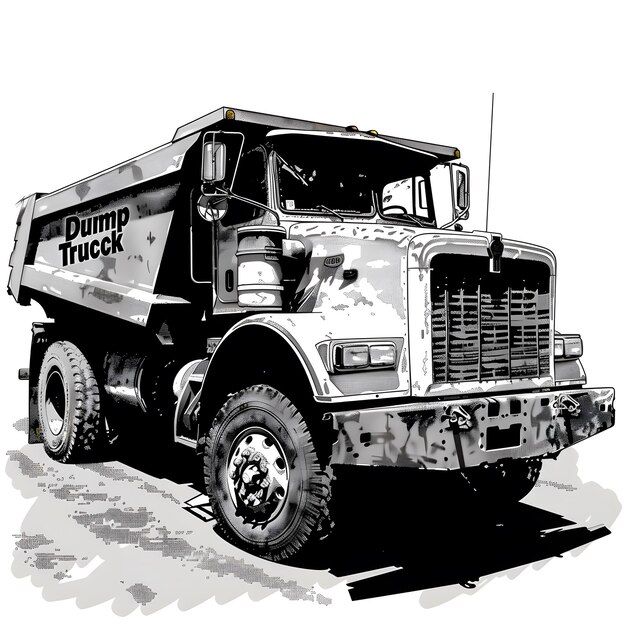 a black and white photo of a truck with the word replantrod on it