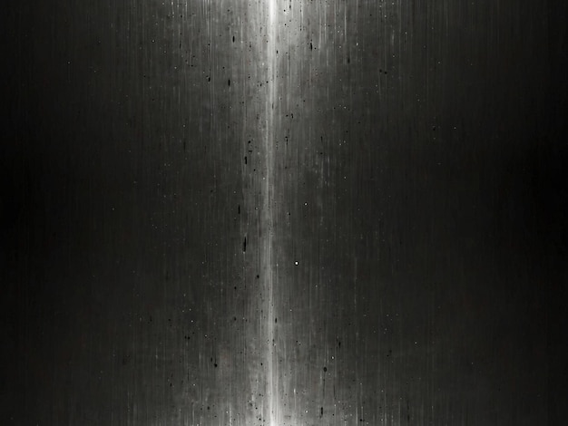 a black and white photo of a water fountain with a light shining on it