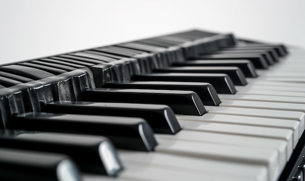 a black and white piano keyboard with keys that say quot key quot