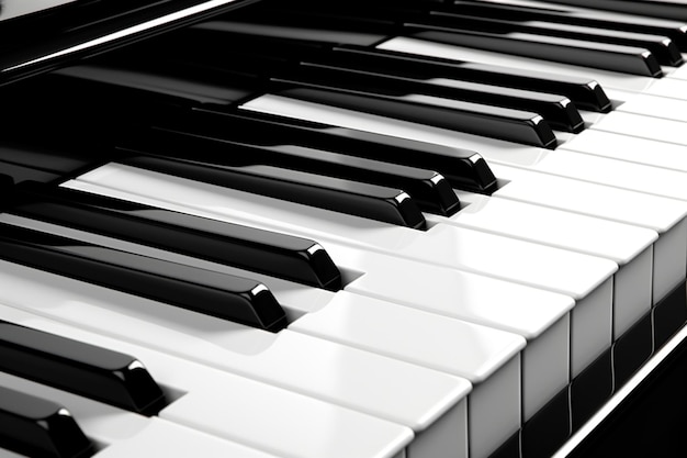 Photo black and white piano keys abstract background des abstract background art wallpaper design