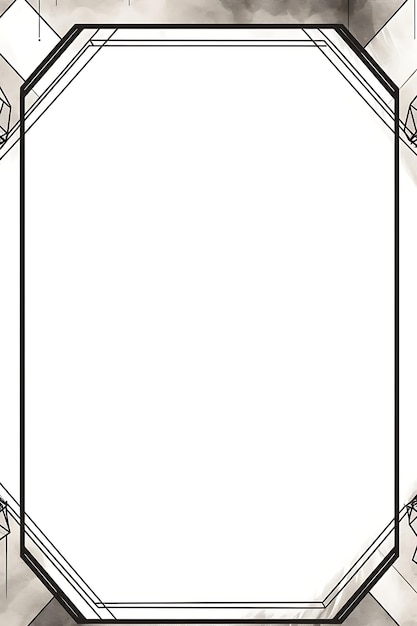 Photo a black and white picture frame with a white background with a frame that says quot the word quot