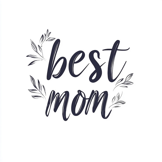 a black and white picture of a mothers day poster