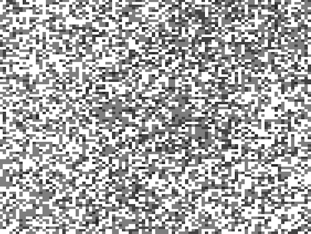 Black and white pixel maze illustration background hd