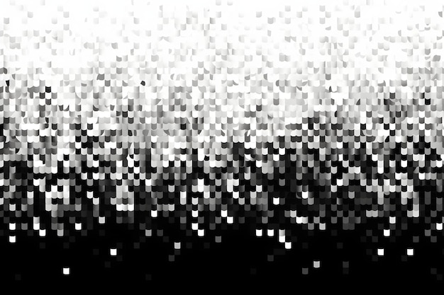 Photo black and white random pixels pattern shuffled pixels texture background