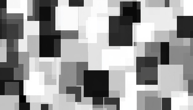 Photo black and white squares with no lines