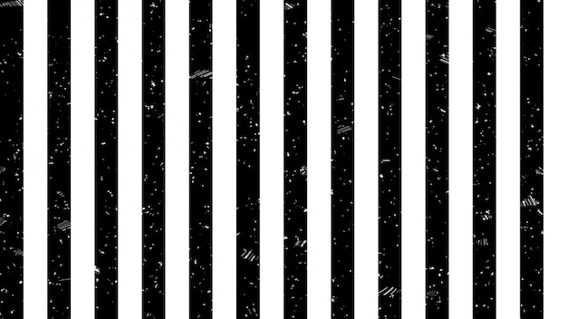 black and white strip line warning sign pattern 